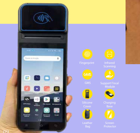 Z92 Slim Mobile POS (example)